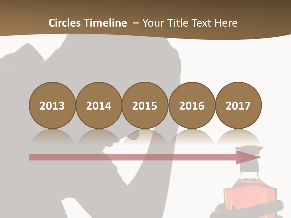 Alcoholism Despair Drinking PowerPoint Template