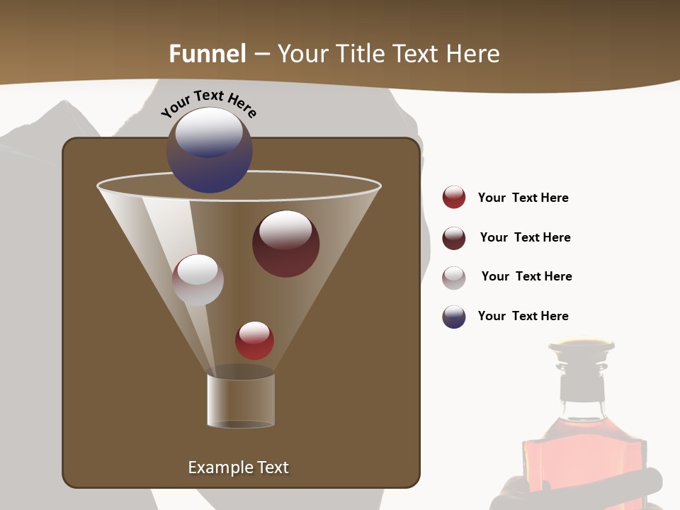 Alcoholism Despair Drinking PowerPoint Template