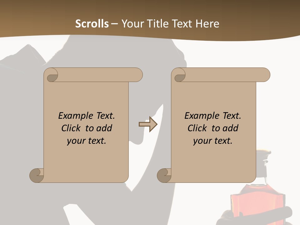 Alcoholism Despair Drinking PowerPoint Template