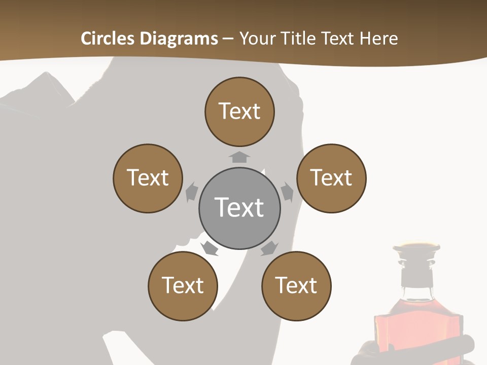 Alcoholism Despair Drinking PowerPoint Template