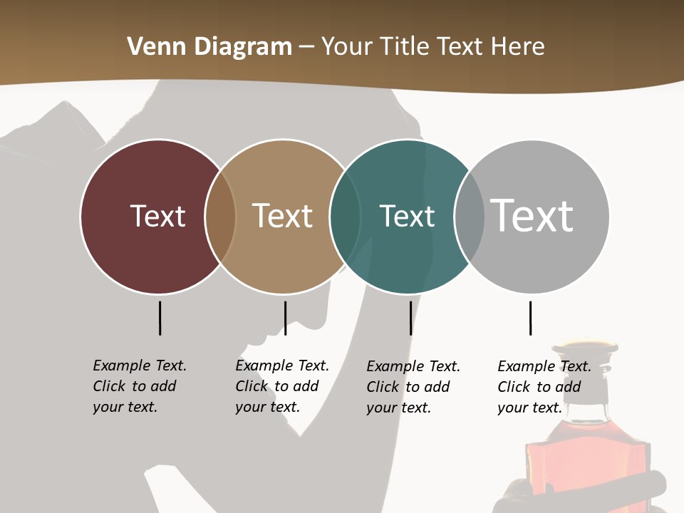 Alcoholism Despair Drinking PowerPoint Template