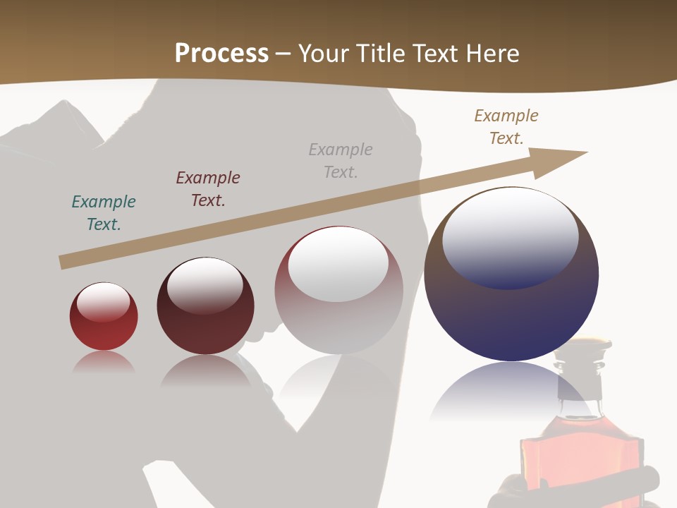 Alcoholism Despair Drinking PowerPoint Template
