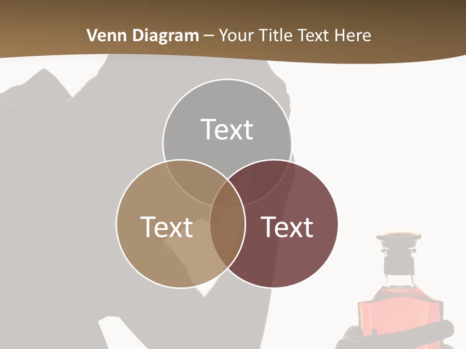 Alcoholism Despair Drinking PowerPoint Template