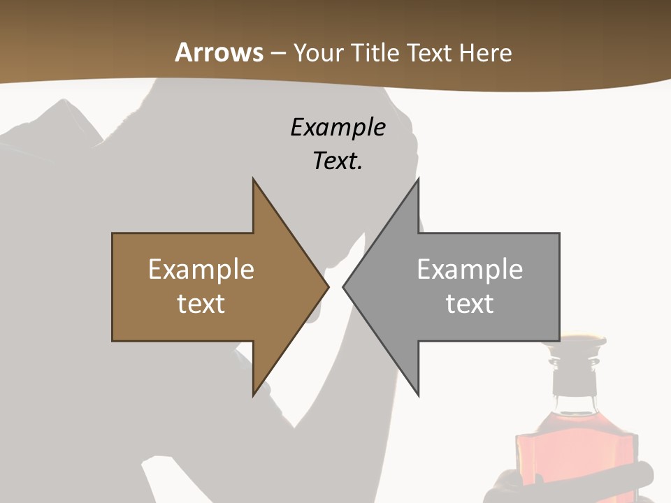 Alcoholism Despair Drinking PowerPoint Template