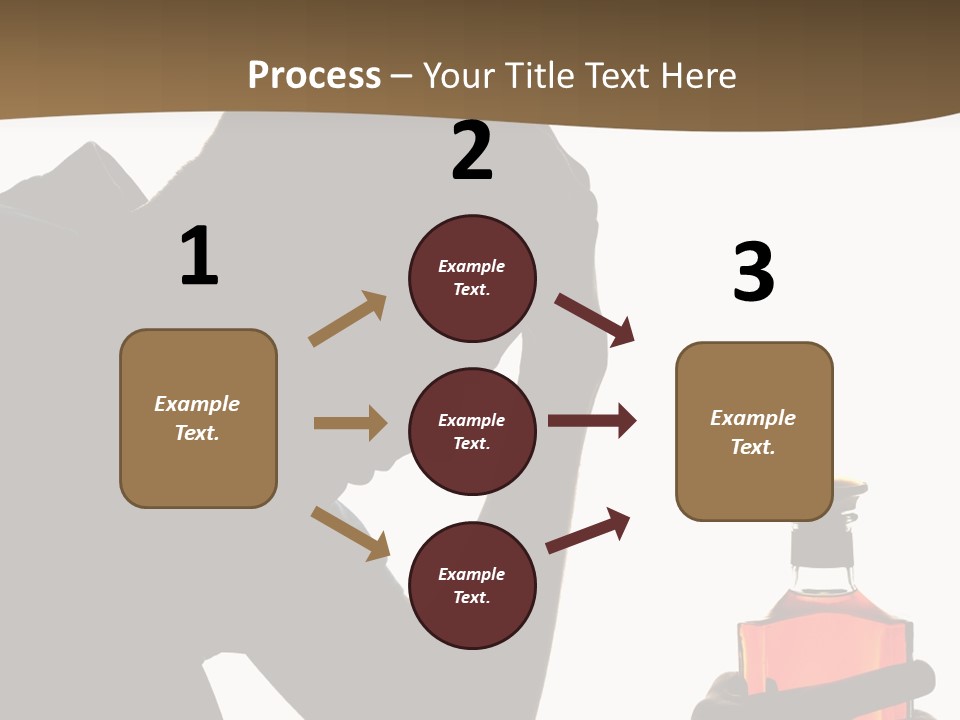 Alcoholism Despair Drinking PowerPoint Template