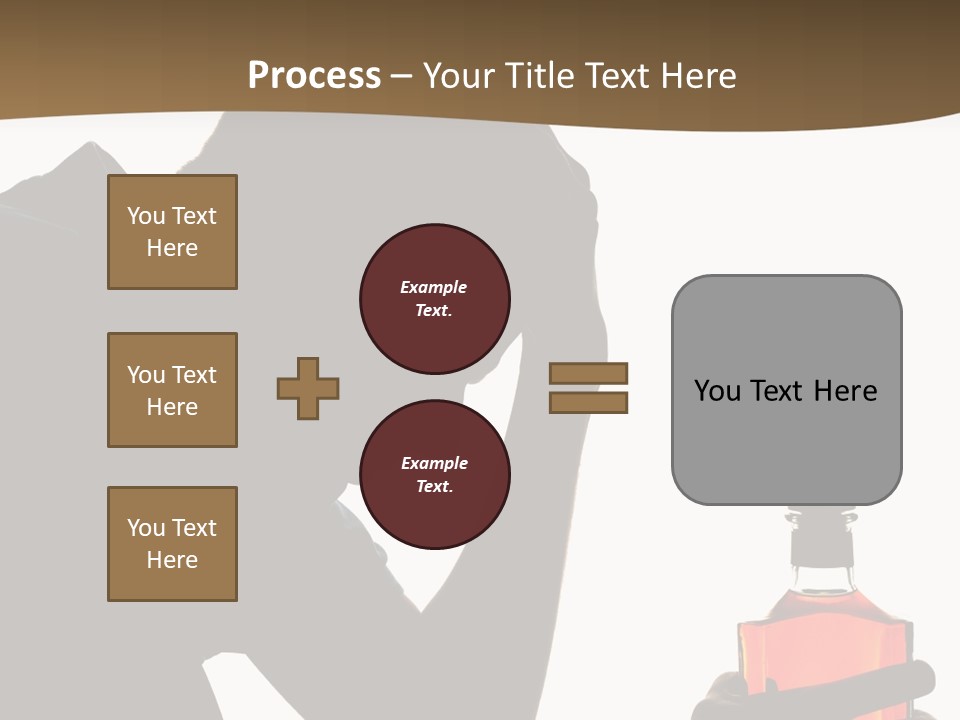 Alcoholism Despair Drinking PowerPoint Template