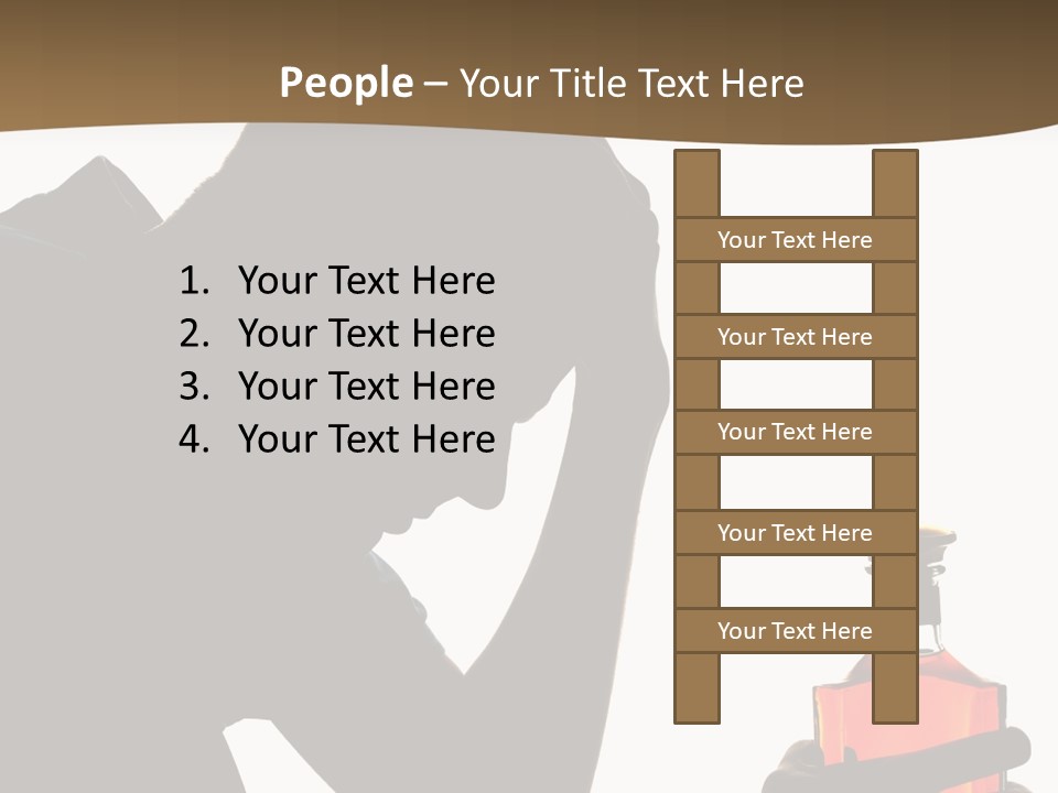 Alcoholism Despair Drinking PowerPoint Template