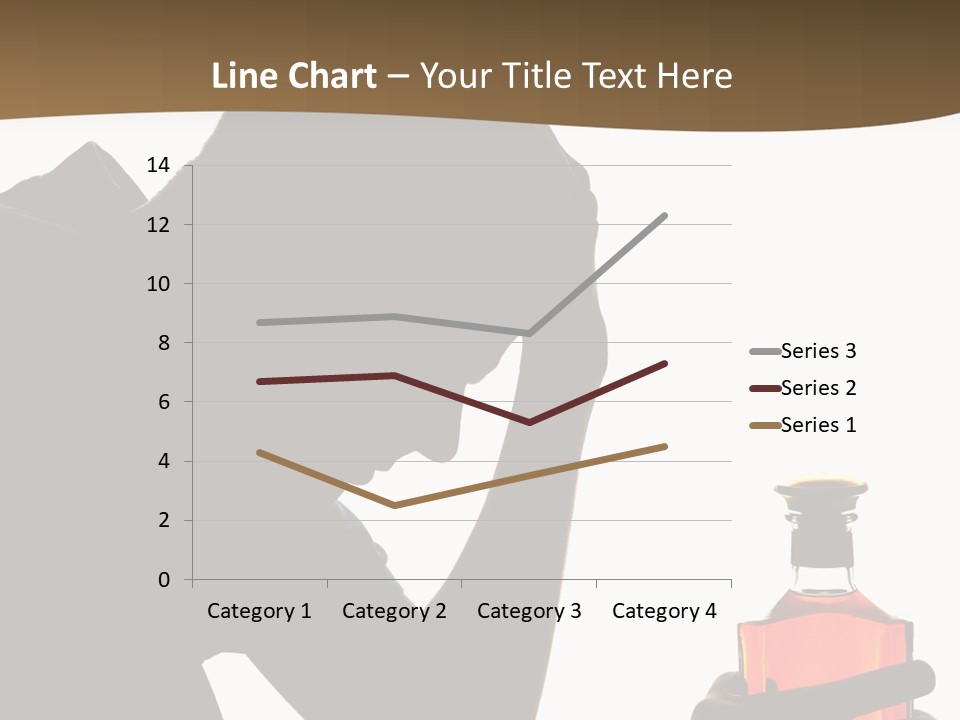 Alcoholism Despair Drinking PowerPoint Template