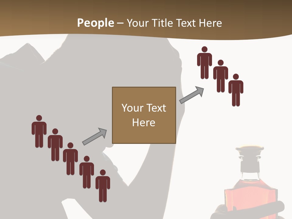 Alcoholism Despair Drinking PowerPoint Template