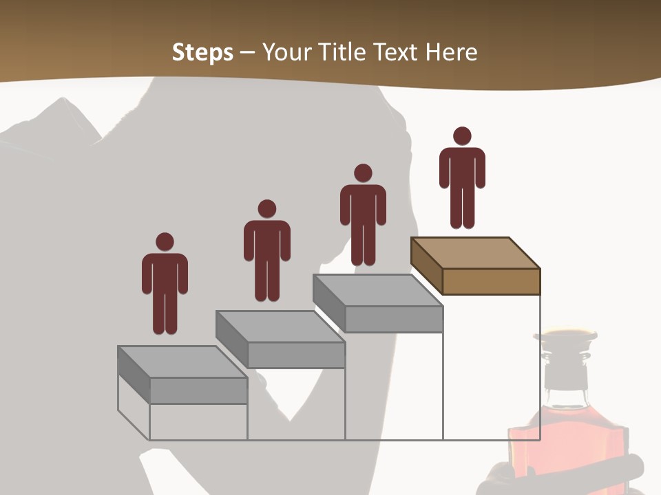 Alcoholism Despair Drinking PowerPoint Template