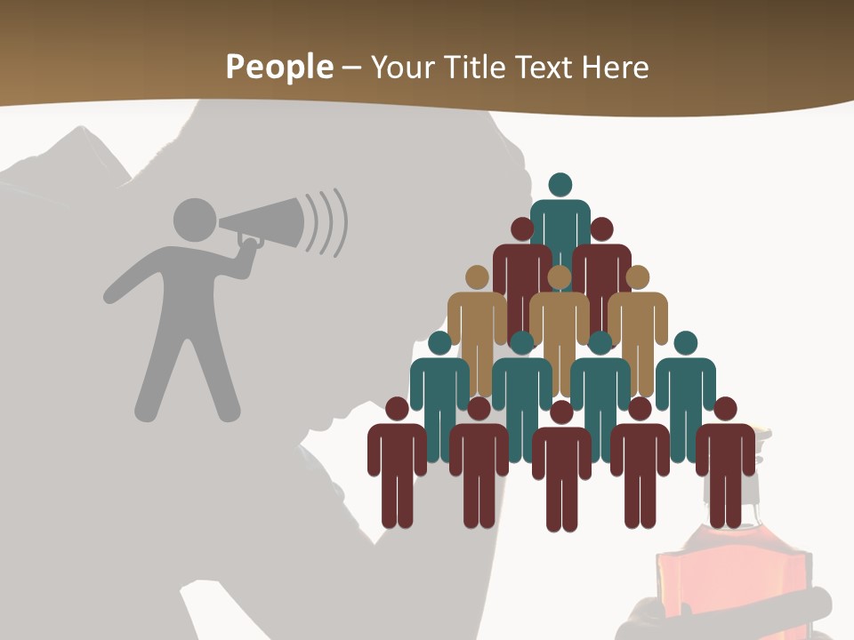 Alcoholism Despair Drinking PowerPoint Template