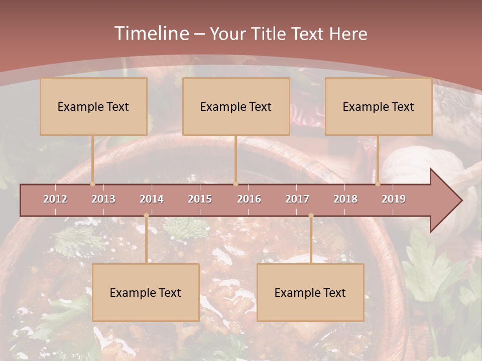 Dinner Bread Green PowerPoint Template