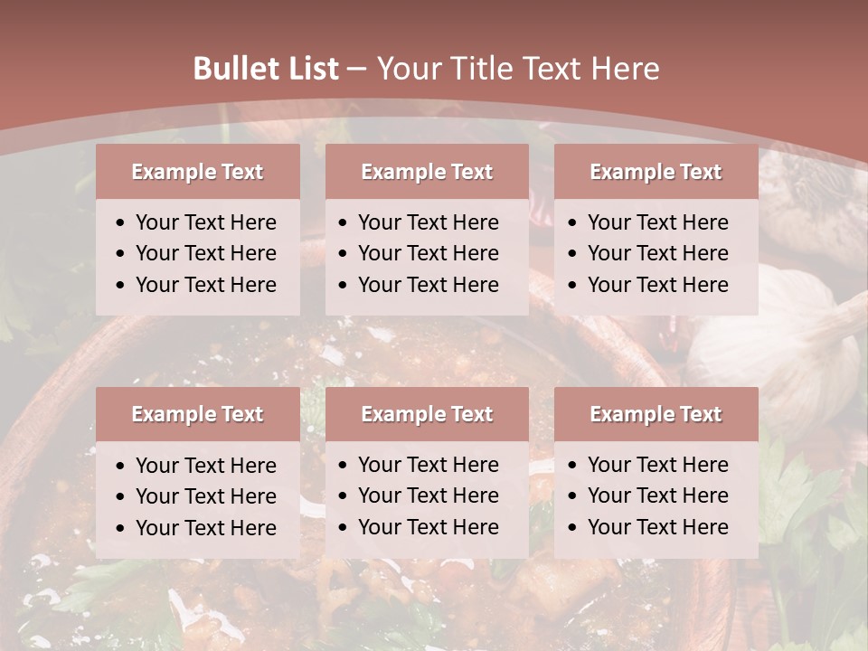 Dinner Bread Green PowerPoint Template