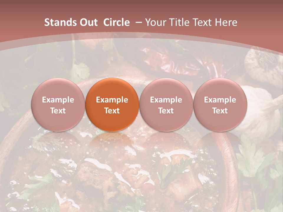 Dinner Bread Green PowerPoint Template