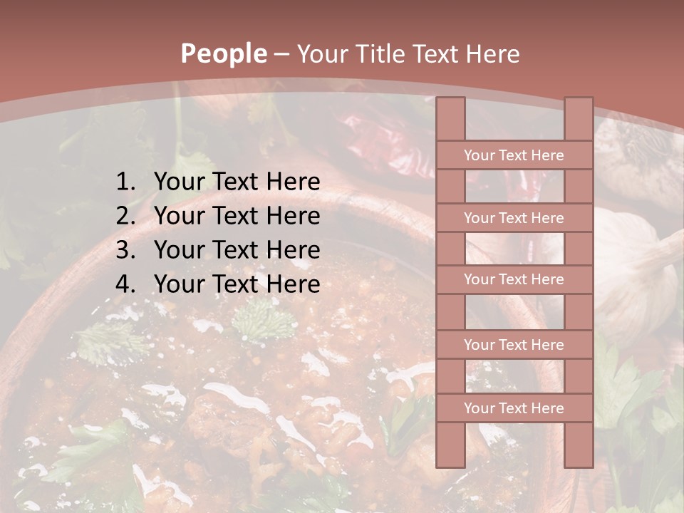 Dinner Bread Green PowerPoint Template