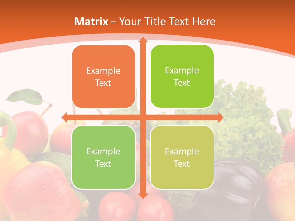 Fruit Produce Garden Stuff PowerPoint Template