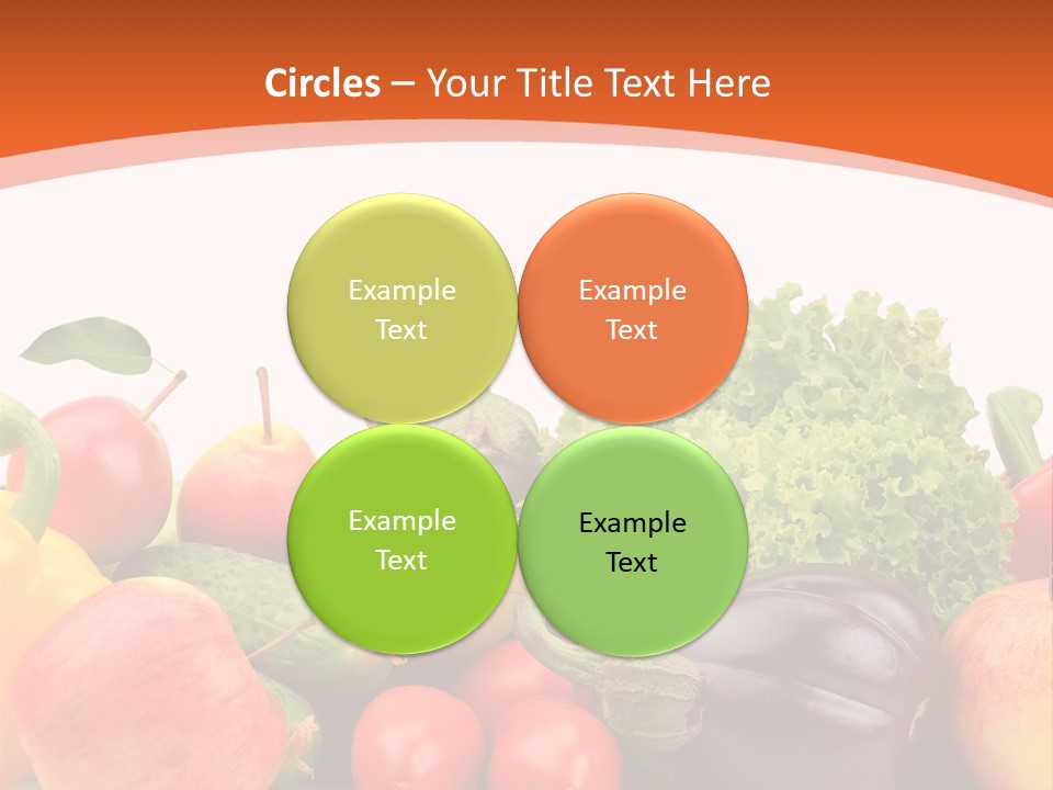 Fruit Produce Garden Stuff PowerPoint Template