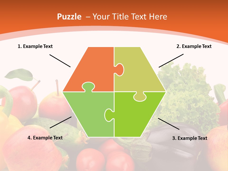 Fruit Produce Garden Stuff PowerPoint Template