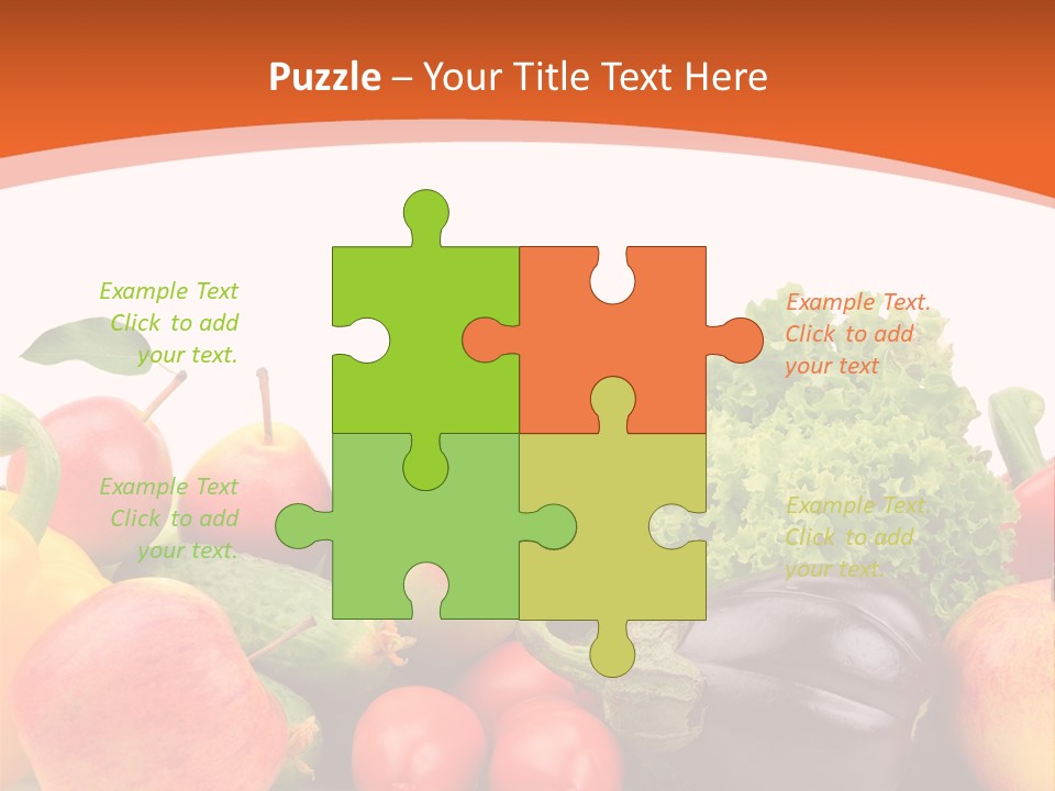 Fruit Produce Garden Stuff PowerPoint Template