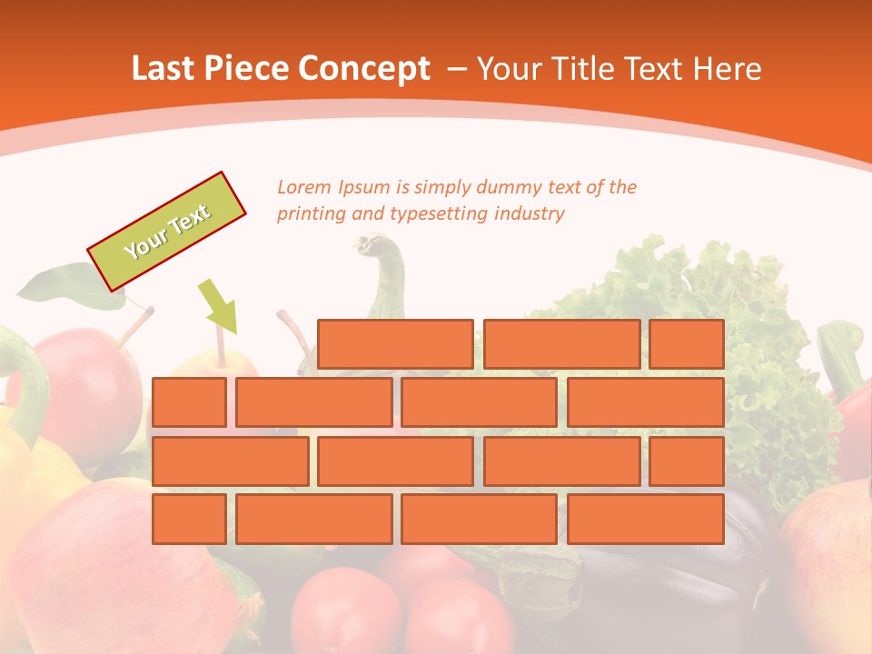 Fruit Produce Garden Stuff PowerPoint Template