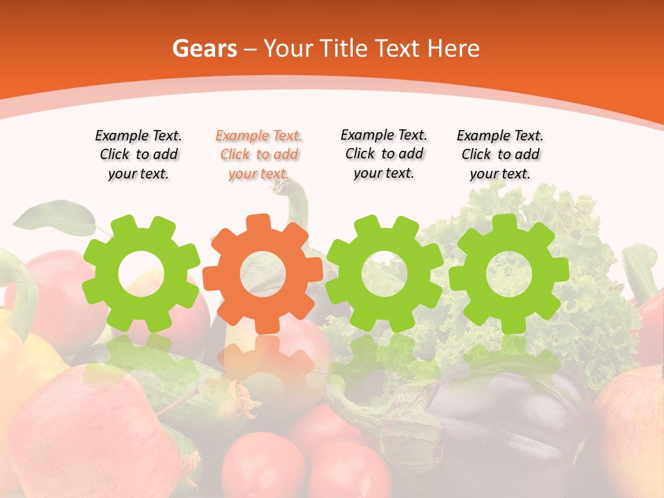 Fruit Produce Garden Stuff PowerPoint Template
