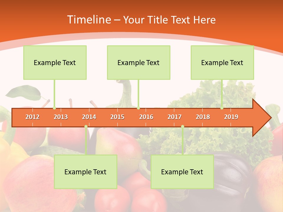 Fruit Produce Garden Stuff PowerPoint Template