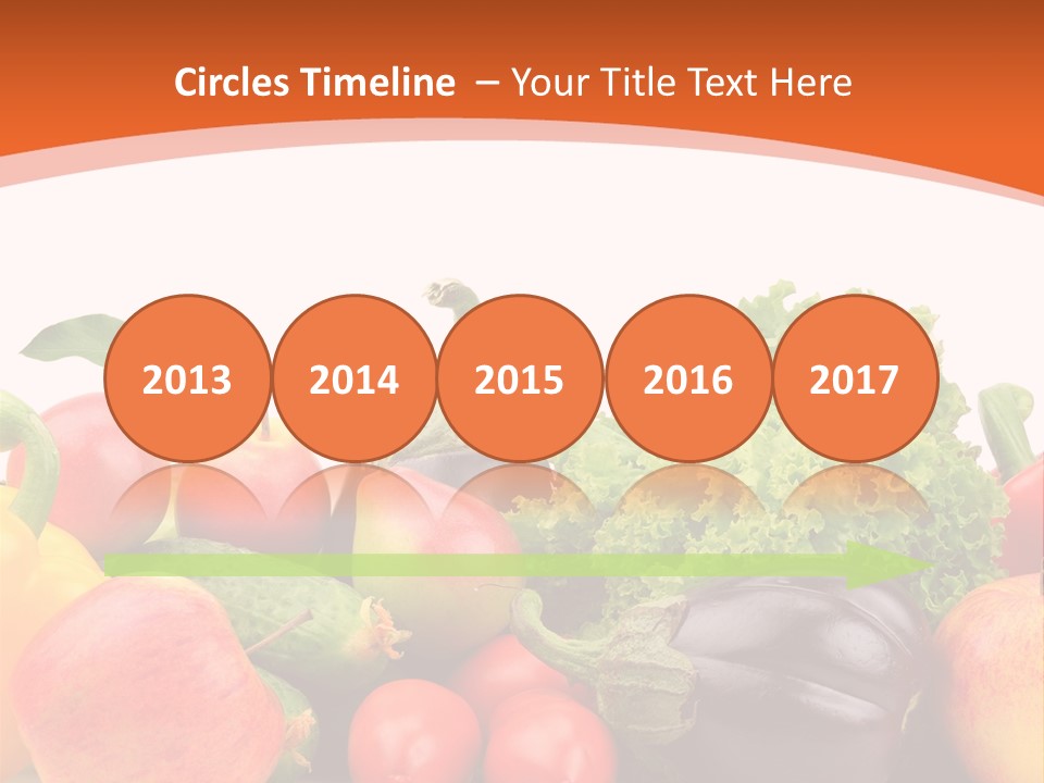 Fruit Produce Garden Stuff PowerPoint Template