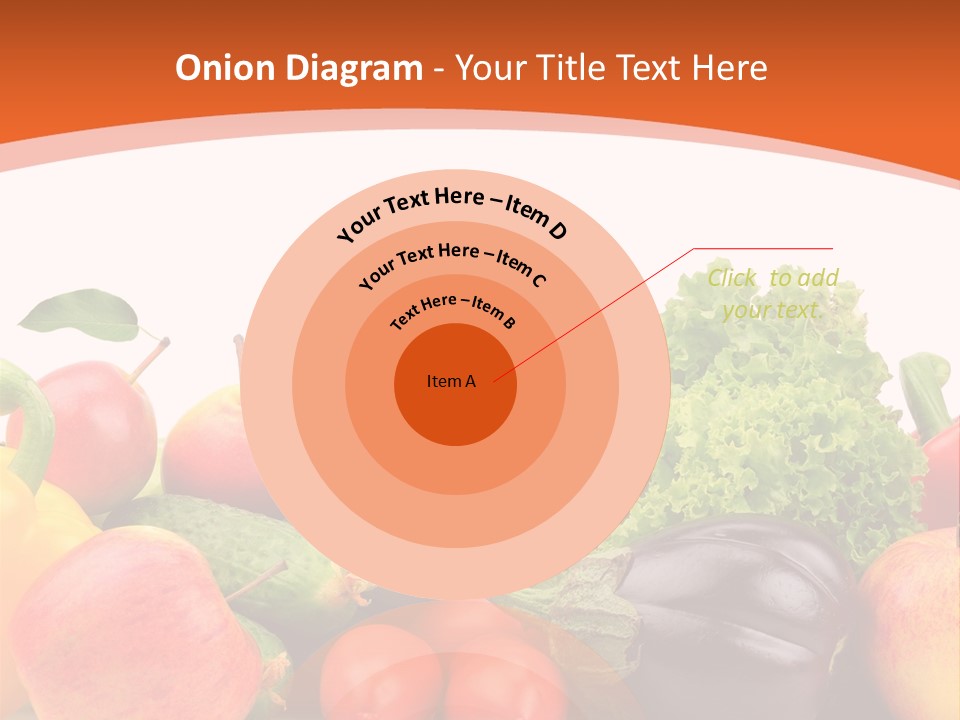 Fruit Produce Garden Stuff PowerPoint Template