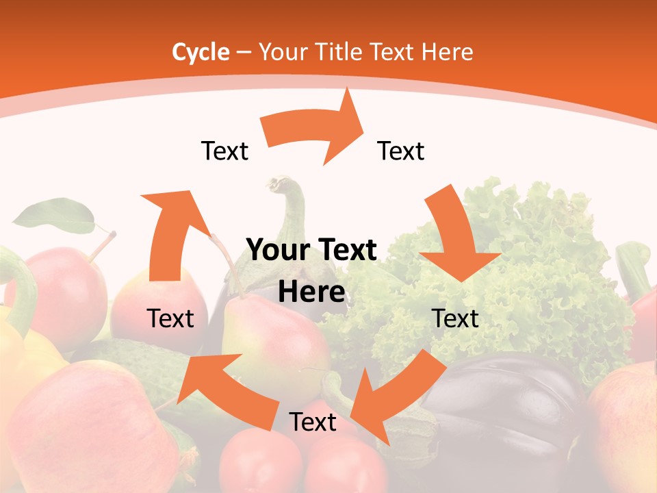 Fruit Produce Garden Stuff PowerPoint Template