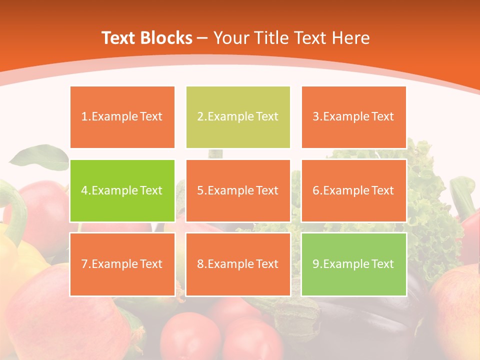 Fruit Produce Garden Stuff PowerPoint Template