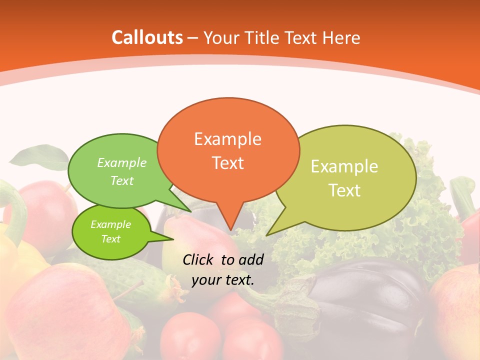 Fruit Produce Garden Stuff PowerPoint Template