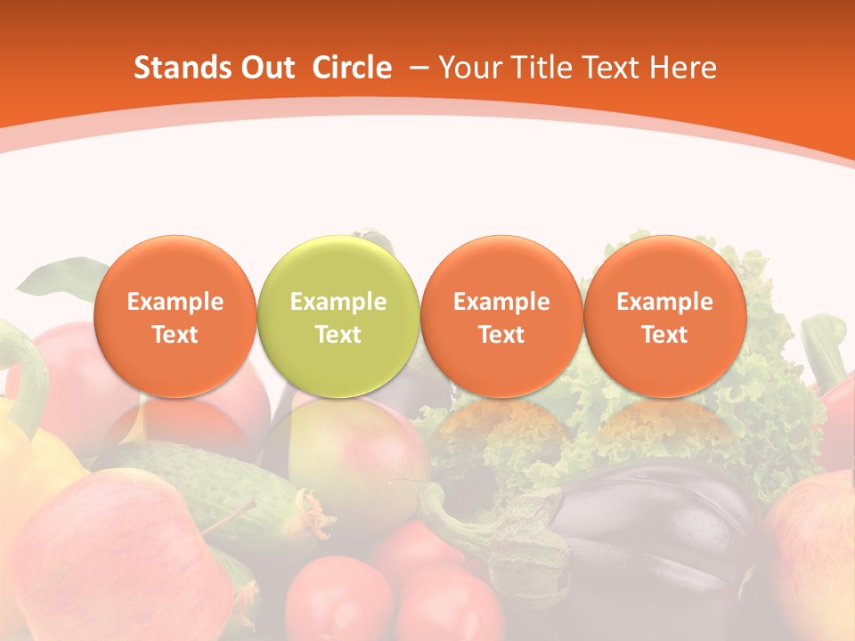 Fruit Produce Garden Stuff PowerPoint Template