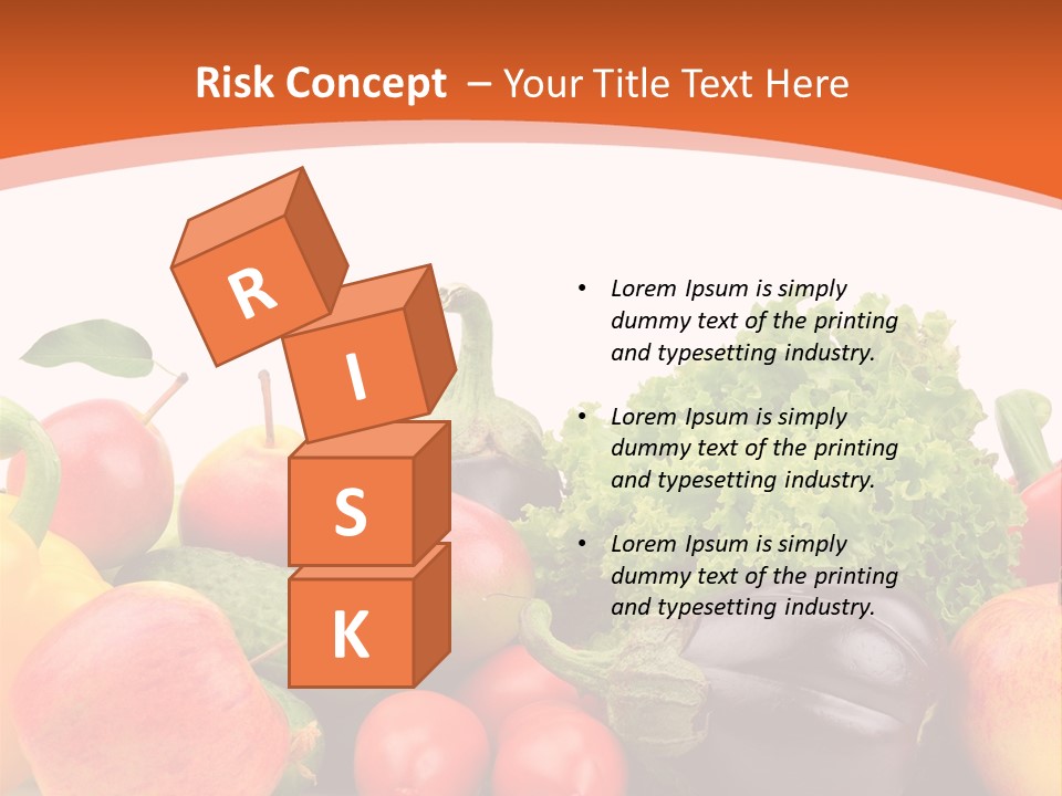 Fruit Produce Garden Stuff PowerPoint Template