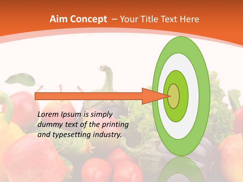Fruit Produce Garden Stuff PowerPoint Template