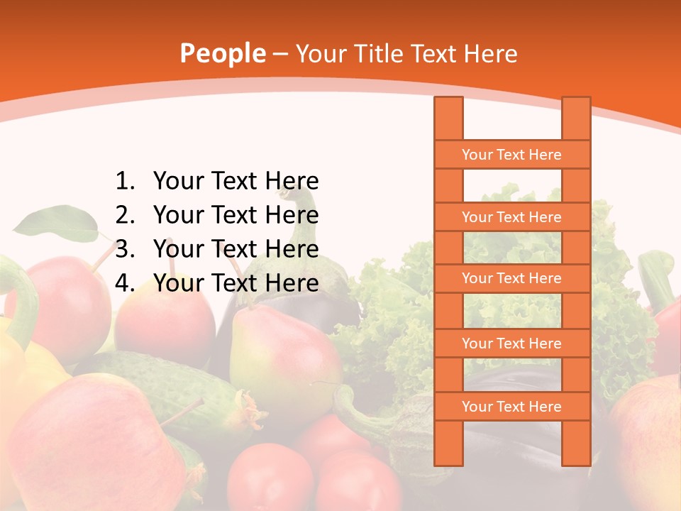 Fruit Produce Garden Stuff PowerPoint Template