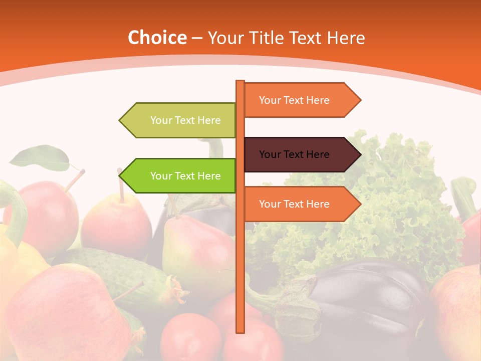 Fruit Produce Garden Stuff PowerPoint Template