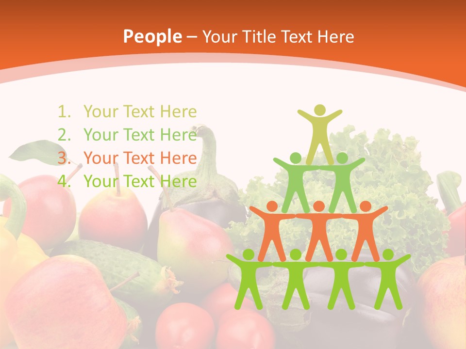 Fruit Produce Garden Stuff PowerPoint Template