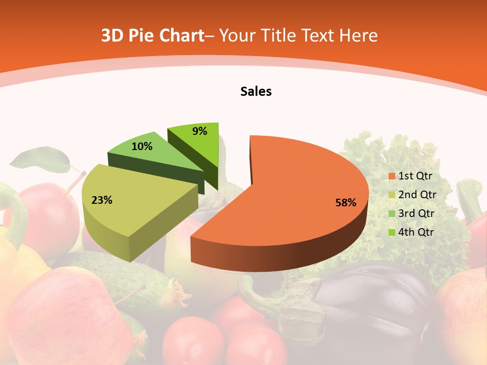 Fruit Produce Garden Stuff PowerPoint Template