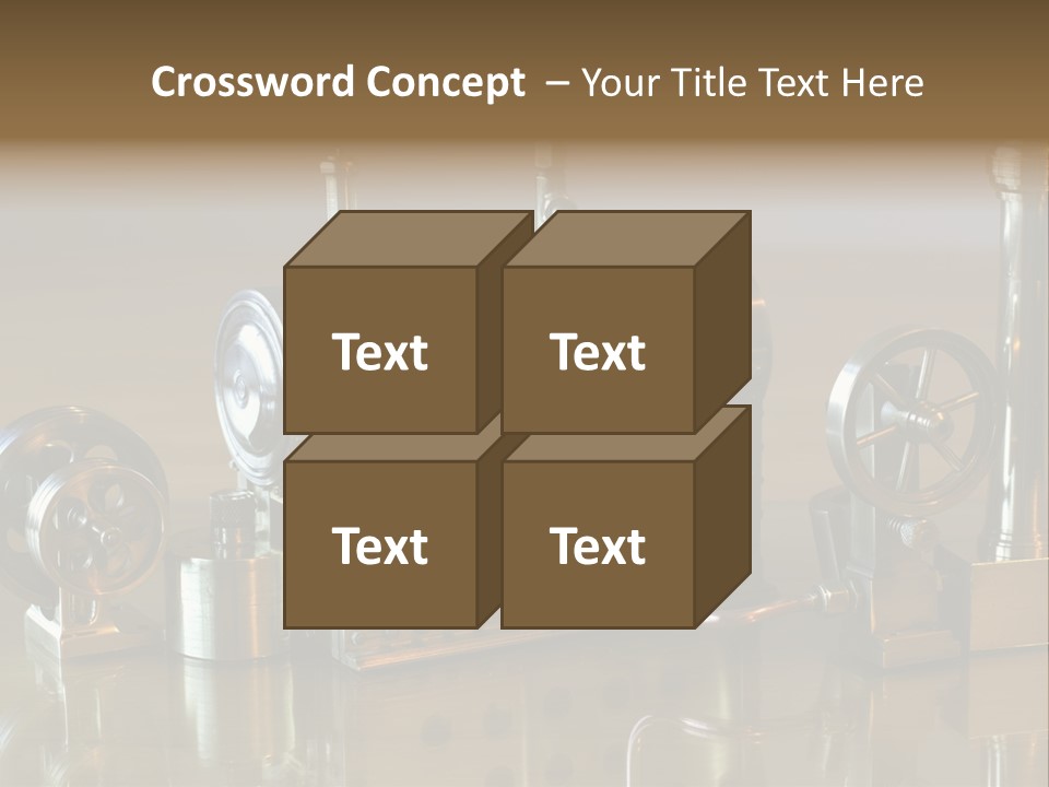 Miniature Chimney Oscillating PowerPoint Template