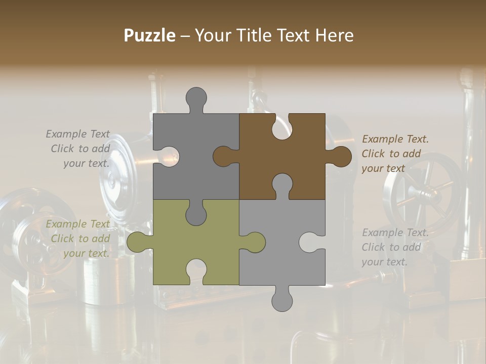 Miniature Chimney Oscillating PowerPoint Template