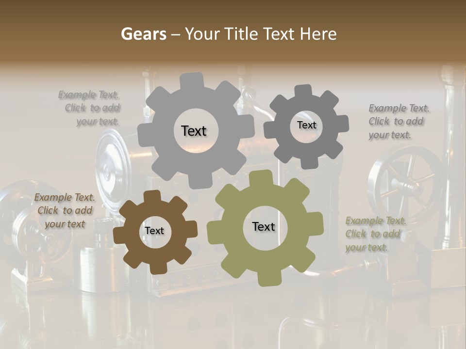 Miniature Chimney Oscillating PowerPoint Template