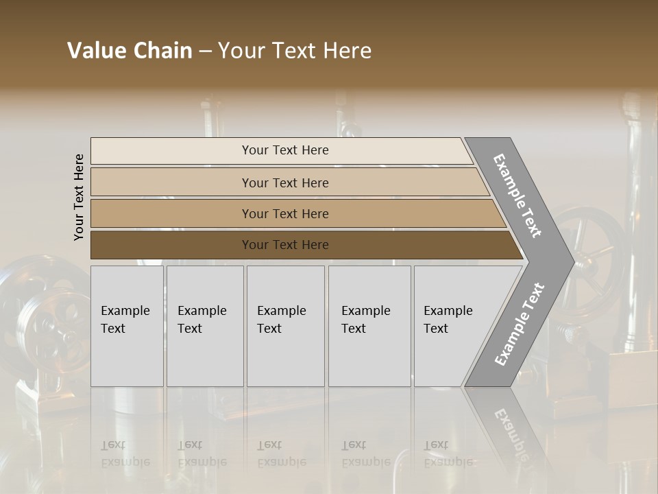 Miniature Chimney Oscillating PowerPoint Template