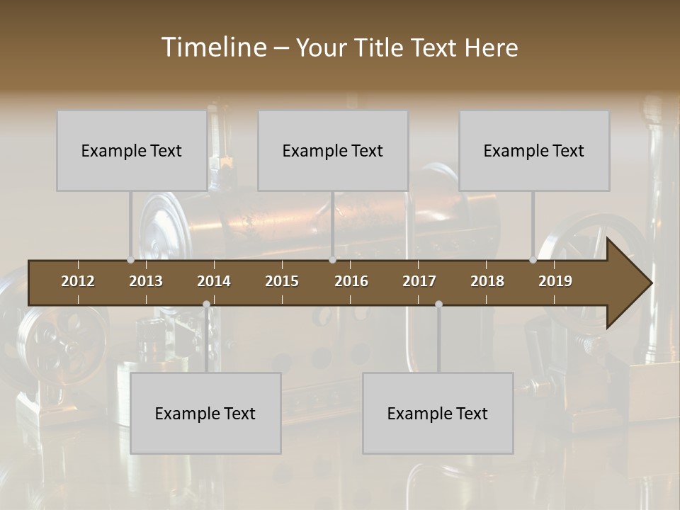 Miniature Chimney Oscillating PowerPoint Template