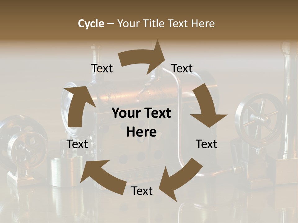 Miniature Chimney Oscillating PowerPoint Template