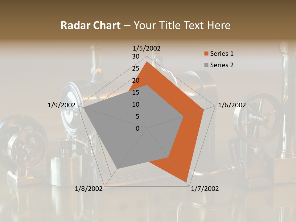 Miniature Chimney Oscillating PowerPoint Template