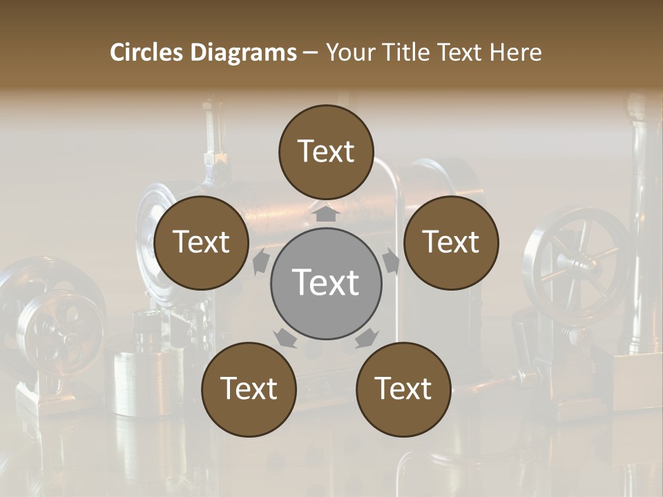 Miniature Chimney Oscillating PowerPoint Template