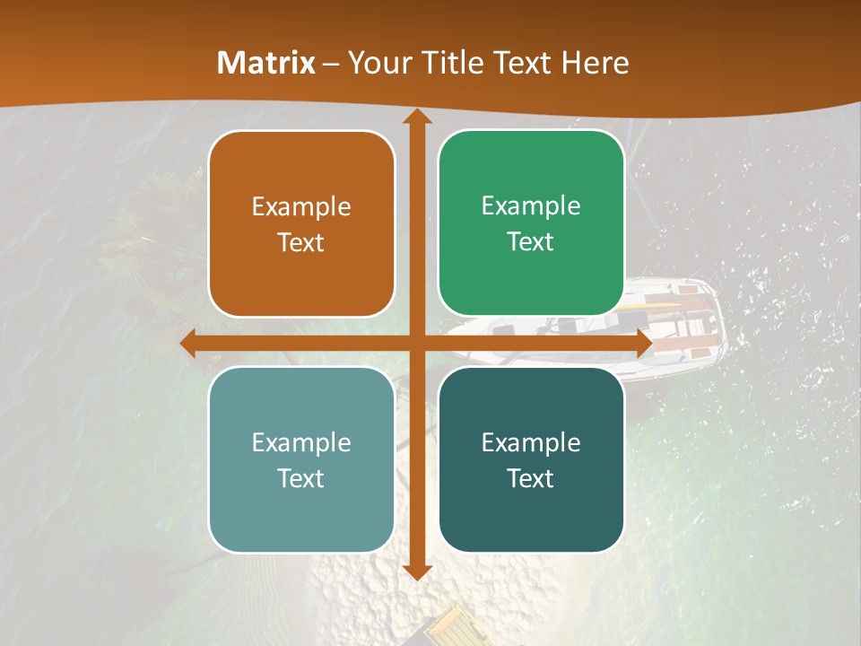 Exotic Nature Seascape PowerPoint Template