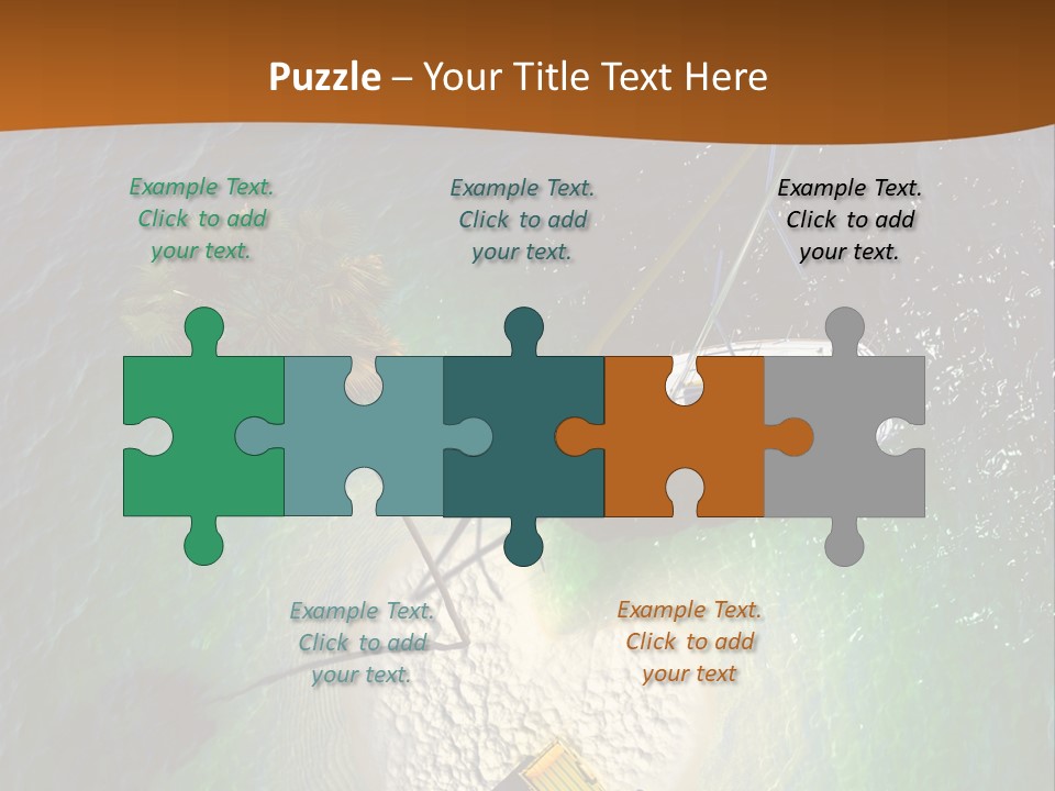 Exotic Nature Seascape PowerPoint Template