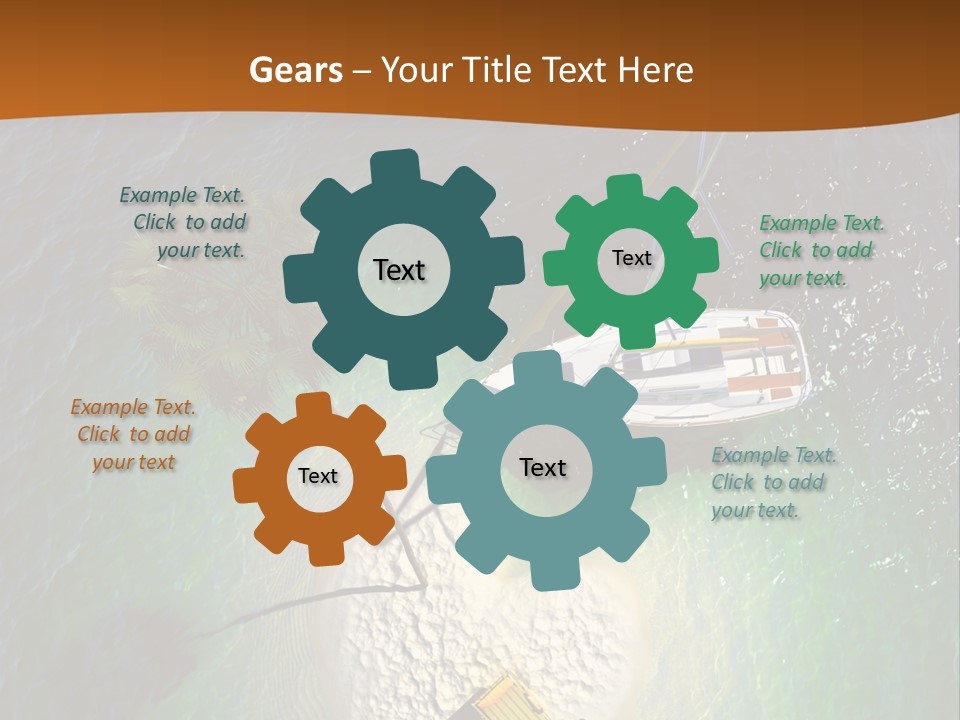 Exotic Nature Seascape PowerPoint Template