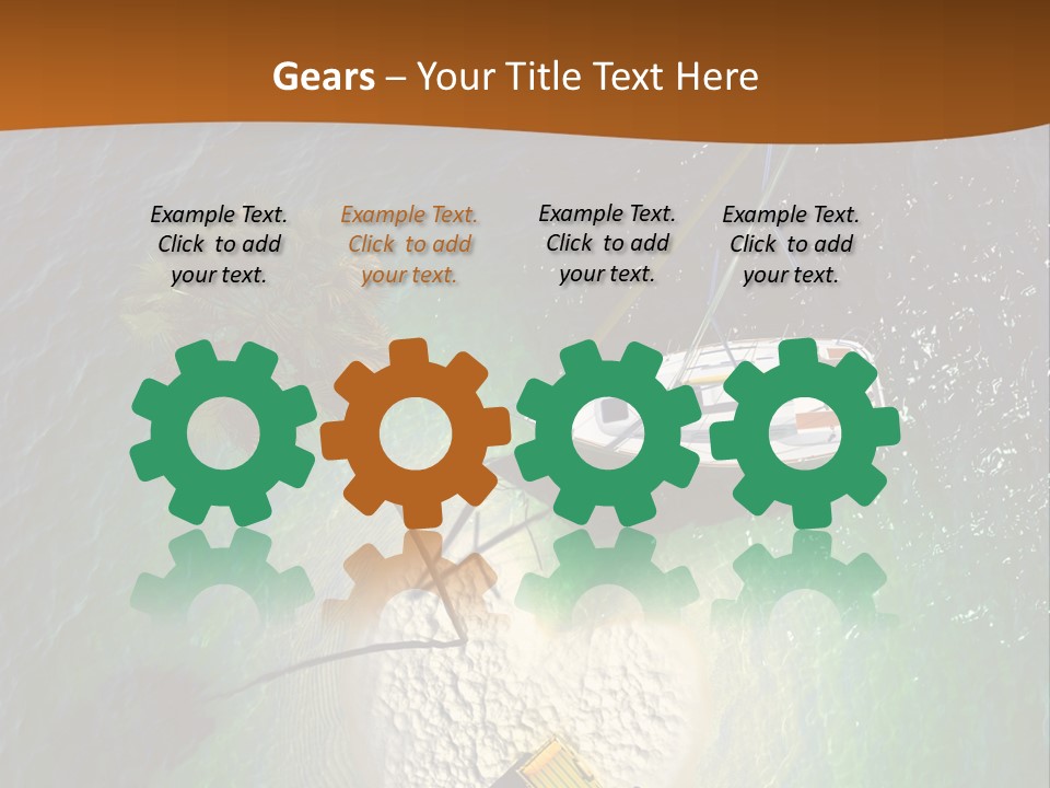 Exotic Nature Seascape PowerPoint Template